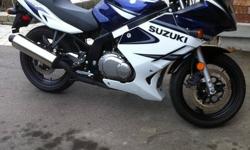 Suzuki GS500F for sale in excellent shape and low kms.  Best colour scheme for this bike.  Selling to upgrade.
