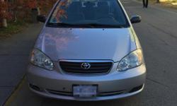 Make
Toyota
Model
Corolla CE
Year
2006
Colour
grey
kms
141
Trans
Automatic
Hi there,
As a UBC student living on campus, car is not used as much as before.
2006 classic corolla in a good condition. All of the information related to car will be posted