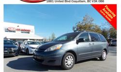 Trans
Automatic
2006 Toyota Sienna LE with tinted rear windows, roof rack, power locks/windows/mirrors, steering wheel media controls, CD player, AM/FM stereo, rear defrost and so much more!
STK # 72006A
DEALER #31228
Need to finance? Not a problem. We