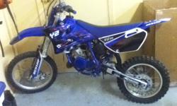 Nice Garage kept Yz 85 Haven't ridden it in a few years so i've decided to part with it.This bike is awesome for a kid and younger teens.This was my dream bike when i was younger but i've outgrown it.
-Blue axel blocks
-Yamaha Blue Clutch, water pump and