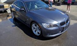 Make
BMW
Model
335
Year
2007
Colour
Space grey
kms
79662
Trans
Manual
2007 BMW 335i Coupe
Space grey, dove gey leather interior, M sport package, 6 speed manual very well serviced. Oned here in Victoria by a car ethusiast serviced by us and from BMW