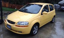Make
Chevrolet
Year
2007
Colour
Yellow
Trans
Automatic
Island car ,no accidents, four-cylinder automatic, AC, fog lights, non-smoker very clean and well maintained. Great on gas, would make a great commuter or student car.
Only 83,000 kms