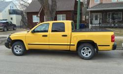 Make
Dodge
Model
Dakota
Year
2007
Colour
Yellow
kms
124000
Trans
Automatic
2007 Dodge Dakota, Runs well drives well. Has a box cover that retracts quite easily, its a V6 and good on gas, also has command start and power windows and locks.