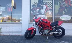 Tuff City Powersports Ltd.
151 Terminal Ave
Nanaimo, BC V9R 5C6
(250) 591-0415
9am - 5:00pm Tuesday -Friday
10am - 5pm Saturday
1000cc V-twin fuel injected Ducati Monster with the dry clutch.
Bike is in excellent shape and has only had one owner out of