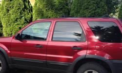 Make
Ford
Model
Escape
Year
2007
Colour
Red
kms
189900
Trans
Automatic
This 2007 Ford Escape XLT comes equipped with the powerful and reliable 3.0L V6 engine! The XLT Package has TONS OF FANTASTIC FEATURES such as alloy wheels, fog lights, power