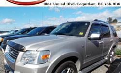 This 2007 Ford Explorer has just arrived to our lot. Its in excellent condition inside and out. Has many great features to make it a better drive for you such as alloy wheels, fog lights, running boards, roof rack, Key pad entry, steering wheel media