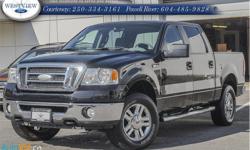 Make
Ford
Model
F-150
Year
2007
Colour
Black
kms
99956
Trans
Automatic
Price: $16,988
Stock Number: 16392A
Interior Colour: Grey
Cylinders: 8
All our used vehicles at Westview Ford receive a full safety inspection and come with a free CarProof Report. Our
