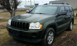Make
Jeep
Year
2007
Colour
Green
Trans
Automatic
kms
424680
2007 Jeep Grand Cherokee Laredo 4X4
3.7l V6, Automatic, A/C, Cruise Control, Power windows/locks/mirrors & seat. 424,680 km.
Certified with E-Test included.
Taxes are not included in listing