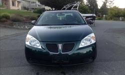 Make
Pontiac
Model
G6
Year
2007
Colour
Green
kms
146500
Trans
Automatic
Great running car in good condition. Recently inspected with good mechanics and brand new rear breaks. Mechanic report is available apon request.
Auto windows and sunroof everything