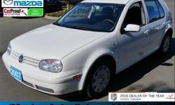 Make
Volkswagen
Model
Golf City
Year
2007
Colour
Candy White
kms
121606
Trans
Manual
Price: $7,999
Stock Number: 16CX58160A
Interior Colour: Black
Five-Speed Manual - AM/FM Stereo Radio - Illuminated Entry - Variable Intermittent Wipers - and Much More!