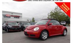 Trans
Automatic
2007 Volkswagen New Beetle 2.5L Convertible with leather interior, dual control heated seats, power locks/windows/mirrors, A/C, CD player, AM/FM stereo, rear defrost and so much more!
STK # 63087A
DEALER #31228
Need to finance? Not a