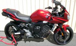 2007 Yamaha FZ6 with only 12 500 kms in showroom condition.  The FZ6 will come with a new front tire and a new MVI from the date of sale. End of season price is 4999 neg. Located in Dartmouth and viewable by appointment only. Don't forget to view poster's