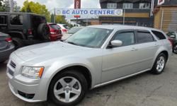 Make
Dodge
Model
Magnum
Year
2008
Colour
silver
kms
129000
Trans
Automatic
Overview:
Body Type Wagon
Engine 3.5L 250.0hp
Transmission Automatic Transmission
Drivetrain RWD
Exterior Silver
Interior Gray
Kilometers 129,000
Doors 4 Doors
Stock GWA9978A
Fuel