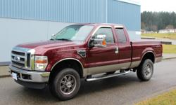 Make
Ford
Model
E-350 Super Duty
Colour
Maroon
Trans
Automatic
kms
45000
2008 Ford Super Duty, F-350, 4 X 4, Super Cab. 1 Owner, 45,000 KM, gas 5.4 litre, 5 speed auto, Full Load, PS,P4WDB, (New Brakes) Tilt, Air Cinditioning, 40/20/40 cloth bench seat, 6