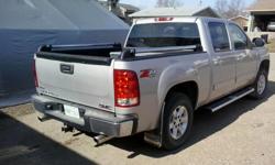 Make
GMC
Model
Sierra 1500
Year
2008
Colour
Grey
kms
128000
Trans
Automatic
V8 5.3L 4x4. Crew cab, 4 door, shortbox. Leather interior with heated memory front seats. Power sunroof and Bose sound system. New dual exhaust and factory box rails and running