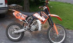 I am sellin my 2008 ktm 105xc because it is a litle small for me now and just want to upgrade. It comes with a evs neck brace , hand guards , pant and jersey. contac me or email for more info. ( MUST GO!! )