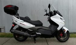 2008 Kymco Xciting 500 Maxi Scooter. $4588.
White. Only 4092kms! Includes a rear storage box.
Buy with confidence from a Genuine Dealership.
Contact Ryan at Daytona Motorsports in Vancouver at 604-251-1212.
Doc $145. Total price $4733 plus tax.
DLR#30782