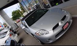 Make
Mitsubishi
Model
Eclipse
Colour
Silver
Trans
Automatic
kms
15128
2008 MITSUBISHI ECLIPSE GT Spyder convertible, FULLY LOADED.
The car has is a local BC vehicle.
It is in excellent condition, and the car has been fully inspected by certified