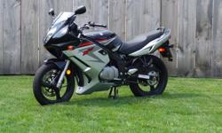 2008 Suzuki GS500F : One owner, Great bike, bought new in 2009 easy to ride & even easier to afford excellent mileage & low insurance cost.  Stored inside since new. $4000.00cert obo  3700km Call after 6pm please. 519-379-9152