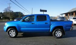 Make
Toyota
Model
Tacoma
Year
2008
Colour
BLUE
kms
217101
Trans
Automatic
4.0L V6 ENGINE, GREAT CONDITION! DOUBLE CAB SR5 4X4, NEWER MICHELIN TIRES, 17? FACTORY ALLOY WHEELS, 217,101 KM'S, 6-SPEED STANDARD TRANSMISSION, 4 DOOR, BLUE EXTERIOR WITH GREY