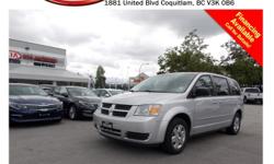Trans
Automatic
This 2009 Dodge Grand Caravan SE comes with alloy wheels, roof rack, tinted rear windows, power locks/windows/mirrors, CD player, AM/FM radio, rear defrost, A/C and so much more!
STK # 60196A
DEALER #31228
Need to finance? Not a problem.
