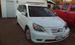 Make
Honda
Year
2009
Colour
White
Trans
Automatic
kms
145
This is a great vehicle has and comes with full (Honda) warranty. Has always been meticulously maintained. It is fully loaded including pw doors, moon roof, backup cam, leather interior, with power