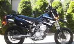 Six-speed supermoto bike, like new with just over 1,600km. Excellent condition, never been dropped. Great lightweight commuter bike, cheap to insure. Manual/toolkit $4,000