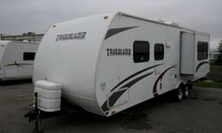 2009 KOMFORT TRAIL BLAZER 278BH
TRAVEL TRAILER
$19,990.00
STOCK # 1667U
WHAT YOU SEE IS WHAT YOU PAY - NO DEALERSHIP FEES!
PAYMENT: $205 /MONTH
COMING SOON
OPTIONS:
-AWNING
-13,500 BTU A/C
-FURNACE
-6G GAS/ELECTRIC HWT
-2 DOOR 6 CUBE FRIDGE
-1 SLIDE
-SKY