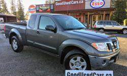 Make
Nissan
Model
Frontier 4WD
Year
2009
Colour
Grey
kms
222908
Trans
Automatic
In need of that decent sized Extended Cab 4x4? Well here it is. The Nissan Frontier is a very highly rated, versatile, and has great ground clearance to get you to where you