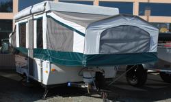 Price reduced.
Are you looking for a light trailer to sleep a large family?
Only $46.00 Bi-Weekly O.A.C
This unit at only 1850 lbs dry can sleep 6 people comfortably. Comes complete with fridge, 3 burner stove, sink, dinette, furnace, extra seating area
