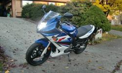 It's a 2009 Suzuki GS500F, I've bought it brand new from North Shore Suzuki/Yamaha in October of 2010. I have broken it in as the owners manual states, I have never dropped it or layed it down, no accidents, not a rebuilt, Always garage kept. Absolutely