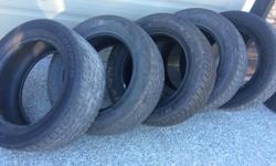 4 tiire at 275/60 R20 and
1 tire at 275/55 R20...must see...OBO motivated seller truck tires M+S