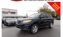 Trans
Manual
2010 Hyundai Santa Fe GL 2.4 with alloy wheels, tinted rear windows, power locks/windows/mirrors, steering wheel media controls, Bluetooth, A/C, CD player, AM/FM stereo, rear defrost and so much more!
STK # P0180A
DEALER #31228
Need to