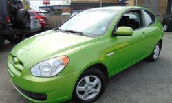 Make
Hyundai
Model
Accent
Year
2011
Colour
green
kms
90500
Trans
Manual
Overview:
Body Type Coupe
Engine 1.6L 110.0hp
Transmission Manual
Drivetrain FWD
Exterior Green
Interior Gray
Kilometers 90,500
Doors 2 Doors
Stock GWA7853
Fuel Mileage 7.5 City / 5.6