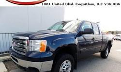 This 2012 GMC Sierra 2500HD SLE Ext Cab has just arrived to our lot. Many features that it includes are alloy wheels,power locks/windows/mirrors, steering wheel media controls, A/C, CD player, AM/FM Radio and tons more! Book an appointment before its