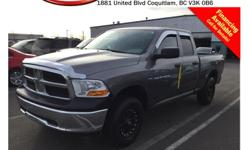 This 2012 Ram 1500 ST 4x4 Quad Cab comes with alloy wheels, tinted rear windows, steering wheel media controls, Bluetooth, power locks, CD player, SIRIUS radio, AM/FM radio, rear defrost, A/C and so much more!
STK # PP0039
DEALER #31228
Need to finance?