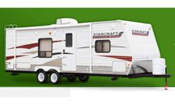 NEW!!!Specifications
GVWR (lbs.): 7,500
Exterior Length: 30' 6"
Exterior Height w/ A/C: 127"
Fresh Water Capacity (gal.) (includes water heater): 90
Grey Waste Water Capacity (gal.): 32.5
Black Waste Water Capacity (gal.): 32.5
Sleeping Capacity: 8-10
CCC