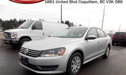 This 2012 Volkswagen Passat 2.5L Tredline comes with power windows/locks, steering wheel media control, Bluetooth, rear defrost, AM/FM radio, CD player, A/C and so much more!
STK # 1299540
DEALER #30526
Mission Statement: "Here at KIA West we are a