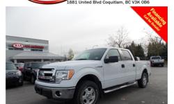 Trans
Automatic
This 2013 Ford F150 Supercrew FX4 4WD comes with keypad entry, steering wheel media controls, Bluetooth, A/C, SIRIUS radio, CD player, AM/FM stereo, power locks/windows/mirrors, alloy wheels, fog lights, running boards, tinted rear