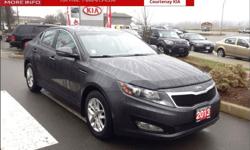 Make
Kia
Model
Optima
Year
2013
Colour
Grey
kms
38767
Trans
Manual
Price: $14,495
Stock Number: OP2499A
Engine: I-4 cyl
Fuel: Gasoline
Low KMS Vehicle. Fun to Drive- 6 SPD Manual Transmission. This ultra low mileage car has a lot of pep. Designed for the