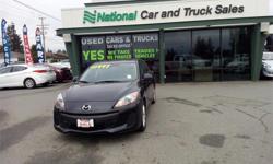 Make
Mazda
Model
MAZDA3
Year
2013
Colour
Black
kms
52700
Trans
Automatic
Price: $14,997
Stock Number: C8679
Interior Colour: Black
Cylinders: SELECT
Pwr Group, A/C, Bluetooth, National Car and Truck Sales vehicles go through a Safety Inspection and a