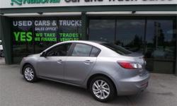 Make
Mazda
Model
MAZDA3
Year
2013
Colour
Silver
kms
41100
Trans
Automatic
Price: $14,997
Stock Number: C8704
Interior Colour: Black
Cylinders: 4 - Cyl
Fuel: Gasoline
Power group, air cond, cruise,tilt,CD player, alloy rims.Safety Inspection and a Carproof