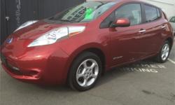 Make
Nissan
Model
Leaf
Year
2013
Colour
Red
kms
51461
Price: $14,988
Stock Number: 604-087a
END OF SUMMER SALE WHILE BOSS IS AWAY Imagine never buying gas or changing your oil ever again. This little car is in excellent condition and will amaze you when