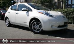 Make
Nissan
Model
Leaf
Year
2013
Colour
White
kms
27275
Trans
Automatic
Price: $19,990
Stock Number: JN2373
Interior Colour: Charcoal
**QUICK CHARGE**LOW KM**This white 2013 Nissan Leaf S w/ Quick Charge is a great choice for an all-electric vehicle. Save