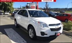 Make
Chevrolet
Model
Equinox
Year
2014
Colour
White
kms
26254
Trans
Automatic
This is a ultra low KM family vehicle. It has power window, cruise control. air conditioning and very comfortable bucket front seats. The All Wheel Drive system allows for sure