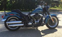 Reduced!!
Beautiful 2014 Fatboy-LO. As new condition. 18,500 K
Daytona Blue, ABS brakes, security system with fobs.
Also included, quick release Harley windshield with leather pocket and cover.
Remainder of bike is stock.
Both tires have been replaced