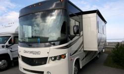 2014 FOREST RIVER GEORGETOWN 328TS
Class A Motorhome
$104,990.00
---------------------------------
Stock#15145X
Options:
Ford V-10 Gas Engine
Ford Chassis
5.5 Kw Gas Generator
Triple Power Step
Power Sun Shades
Dash Air
Tilt/cruise
Cd Player
Side And