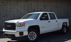 Make
GMC
Model
Sierra 1500
Year
2014
Colour
White
kms
52425
Trans
Automatic
5.3L V8 Engine! Tow Package, Cargo Lights, Automatic Lights, 6 Passenger Seating, Cruise Control, Air Conditioning, CD Player, and More!
All Trades Welcome! Finance/Lease Rates