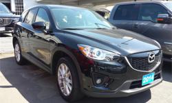 Make
Mazda
Model
CX-5
Year
2014
Colour
Black
kms
33525
Trans
Automatic
Price: $32,995
Stock Number: 7410A
Interior Colour: Black Leather
Engine: 2.5L SKYACTIV
Cylinders: 4
Fuel: Gas
This 2014 Mazda CX-5 Grand Touring has low kms, leather interior, keyless