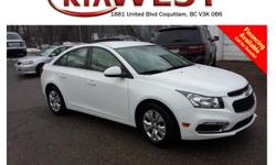 Trans
Automatic
This 2015 Chevrolet Cruze LT 1LT comes with power locks/windows/mirrors, steering wheel media controls, Bluetooth, CD player, AM/FM radio, rear defrost, A/C and so much more!
STK # PP0003
DEALER #31228
Need to finance? Not a problem. We